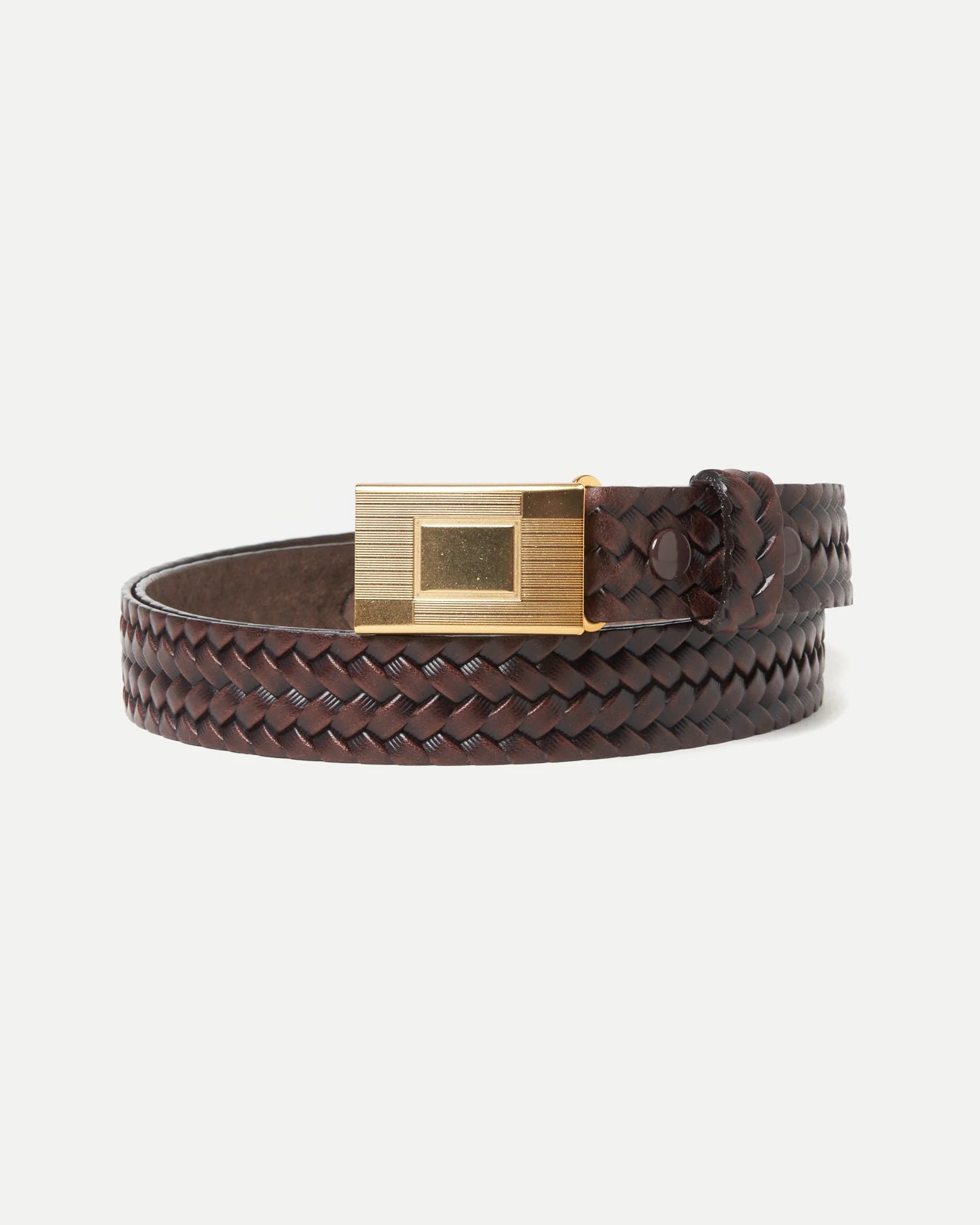 T.T / BASKETWEAVE PATTERN BELT